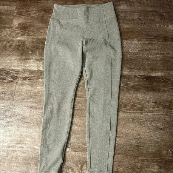 Athleta Pants - Athleta Delancey Herringbone Tight Women's Size Small Gray
